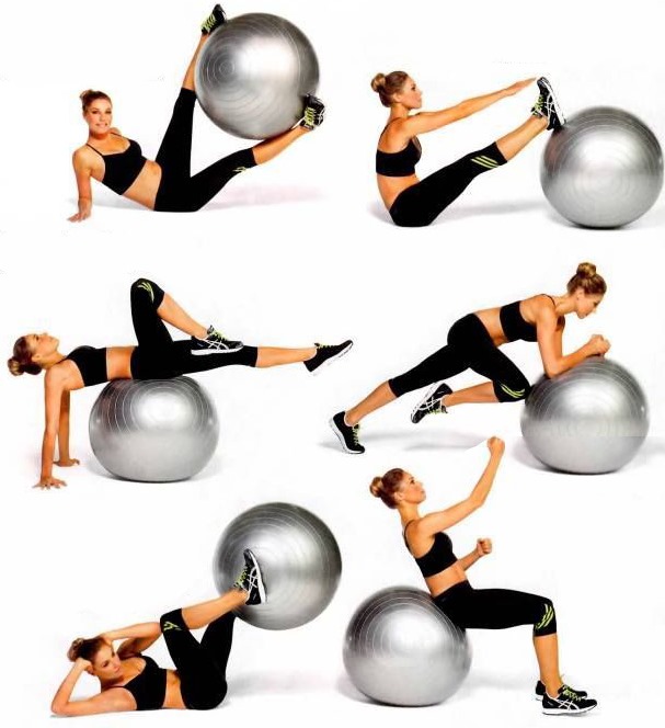 Fitness and Weight Loss Ball Exercises