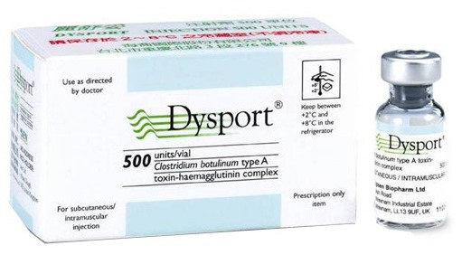 Dysport - što je to, postupak, injekcije u čelo, između obrva od bora. Rezultati, fotografija