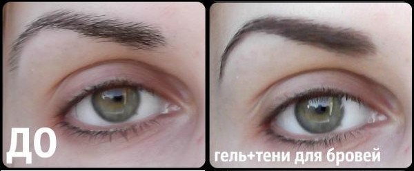 Eyebrow gels: Vivien Szabo, Faberlik, Nyx, Essence