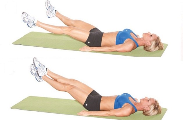 Entrenament muscular abdominal per a dones. Exercicis de premsa inferior