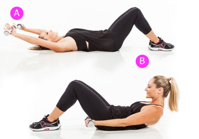 Workouts (tập thể dục phức hợp) cho nữ cho tất cả các cơ trên cơ thể tại nhà