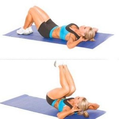 Workouts (Fitnesskomplex) für Mädchen für alle Muskeln des Körpers zu Hause