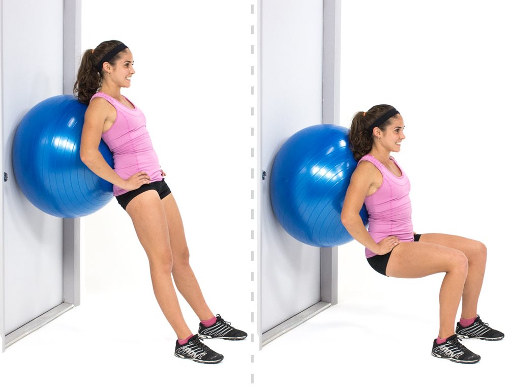 Fitness and Weight Loss Ball Exercises