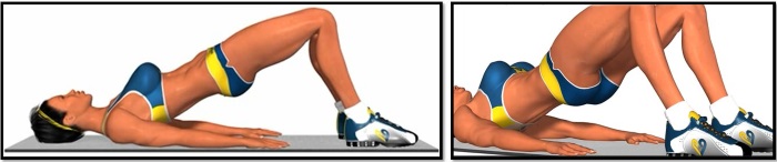 Exercícios para as nádegas em casa. Um complexo eficaz para levantar pernas e quadris para uma mulher