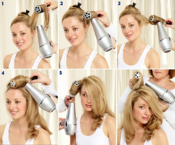 Frisuren für langes Haar mit eigenen Händen zu Hause. Schritt-für-Schritt-Anleitung, Foto