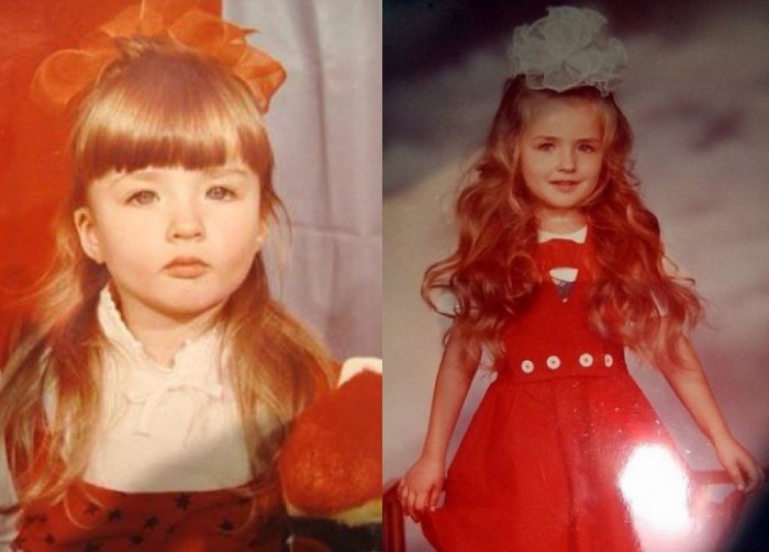 Lukyanova Valeria abans i després dels plàstics. Foto de la noia Barbie (Amatue) a Instagram, Vkontakte
