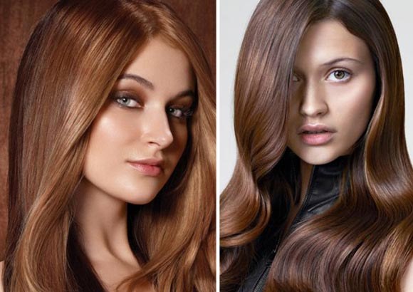 Μοντέρνο χρώμα μαλλιών το 2020. Φωτογραφία των τάσεων της μόδας για ξανθές, μελαχρινές της άνοιξης, του καλοκαιριού, του φθινοπώρου, της χειμερινής περιόδου