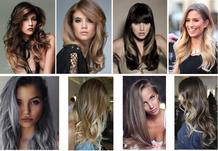 Hair colors. Photos and names of colors, shades, fashion trends of dyeing for women, highlighting