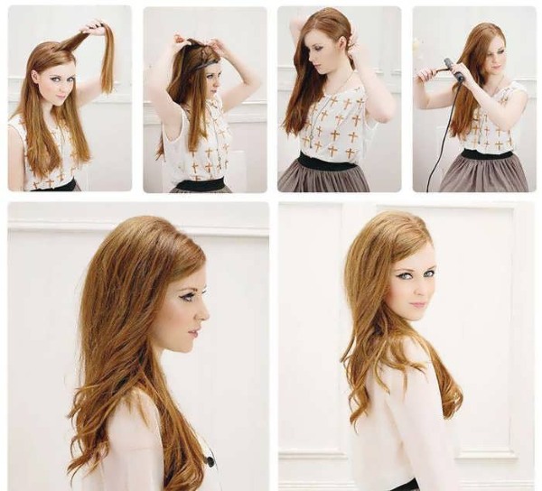 Hairstyles for long hair step by step. Photo of beautiful simple haircuts with and without bangs, evening and wedding