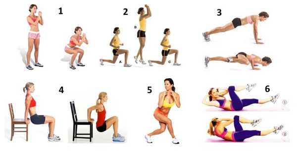 Comment pomper rapidement les muscles des bras, du sternum, du dos, des jambes, des avant-bras et du bas du dos pour une fille à partir de zéro