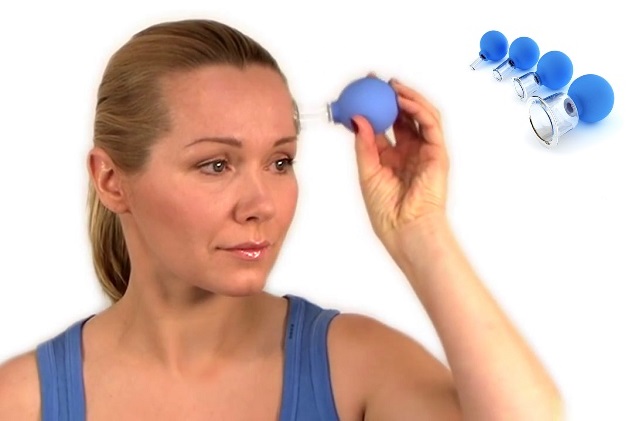 Massage avec des tasses pour le visage - comment faire correctement un massage sous vide