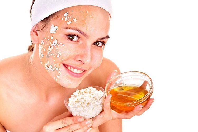 Havermout gezichtsmasker voor rimpels, acne. Eenvoudige recepten voor thuis