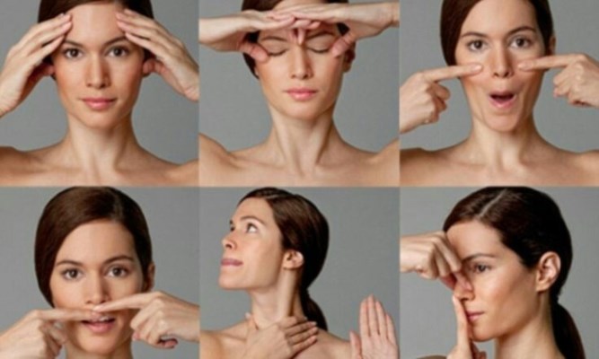 Revitonika - veido formavimas, veido gimnastika. Pratimai, kūno renksenos nuo raukšlių, skirti odos, kaklo ir veido raumenų elastingumui