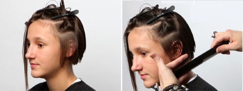 Bob Haarschnitt für mittleres Haar - Optionen, Neuheiten 2020, Foto, Vorder- und Rückansicht