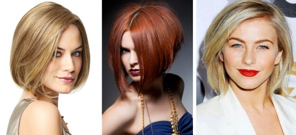 Coupe de cheveux Bob pour cheveux moyens - options, nouveaux articles 2020, photo, vues avant et arrière