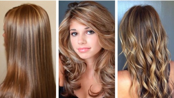 Coloration capillaire pour cheveux brun clair de longueur moyenne, courte et longue. Comment le faire soi-même à la maison, photo
