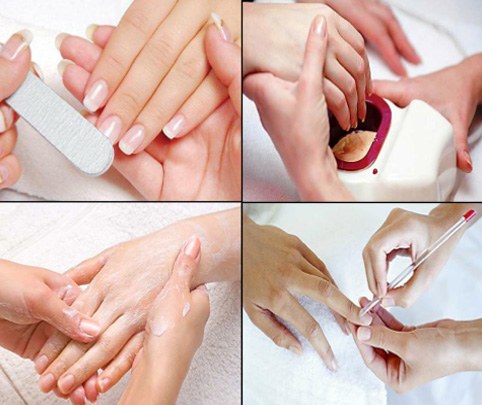 Linda manicure em casa. Idéias para uma manicure elegante, simples e original - instruções passo a passo com uma foto