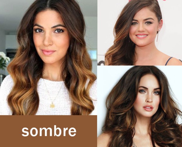Fashionable options for dyeing hair 2020. Technique for dyeing shatush, ombre, sombre, balayazh, bronding, highlighting. A photo