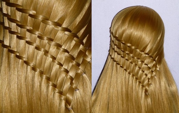 Tkaní copánky pro dlouhé vlasy - krásné, lehké a neobvyklé možnosti tkaní kadeří pro dívky a dívky