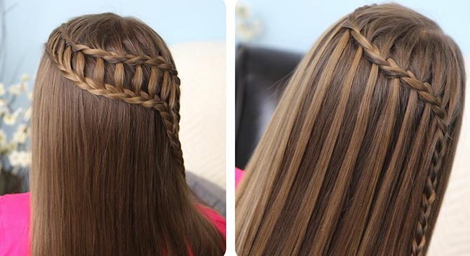 Tkanie warkoczy na długie włosy - piękne, lekkie i niezwykłe opcje tkania loków dla dziewcząt i dziewcząt