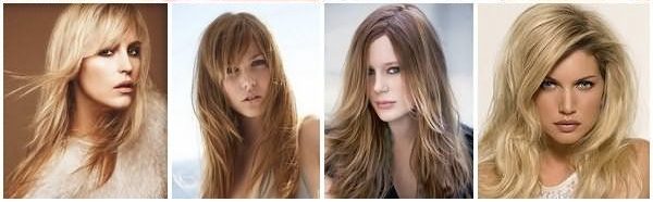 Cortes de cabelo femininos elegantes e bonitos para cabelos longos. Novos itens 2020, foto