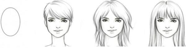 Talls de cabell amb serrell per a cabells mitjans 2020. Foto de talls de cabell de moda per a una cara rodona, ovalada i quadrada