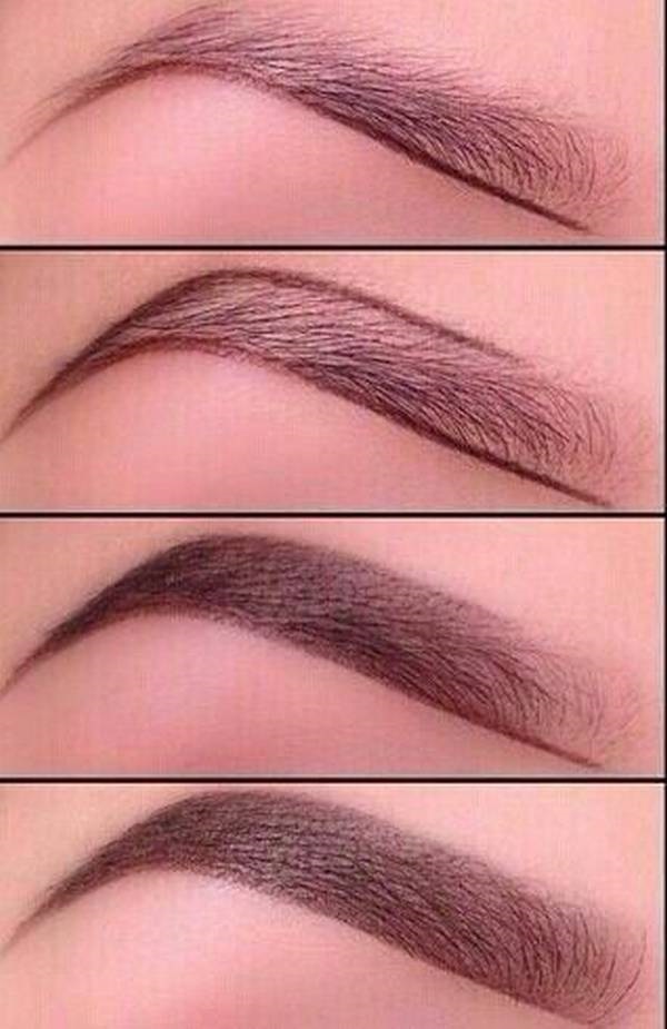 How to properly paint eyebrows with a pencil. Instruction with photo and video