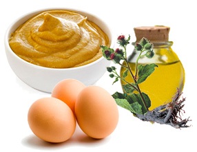 Μάσκες ανάπτυξης μαλλιών με μουστάρδα. Συνταγές με ζάχαρη, μέλι, λάδι κολλιτσίδας