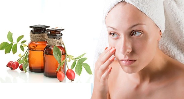 Rosehip oil for the face against wrinkles and age spots. Benefits and rules of use
