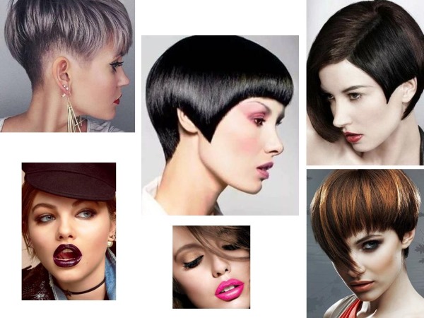 Coupes de cheveux féminines à la mode pour cheveux moyens, courts et longs. Nouveaux articles 2020, photo