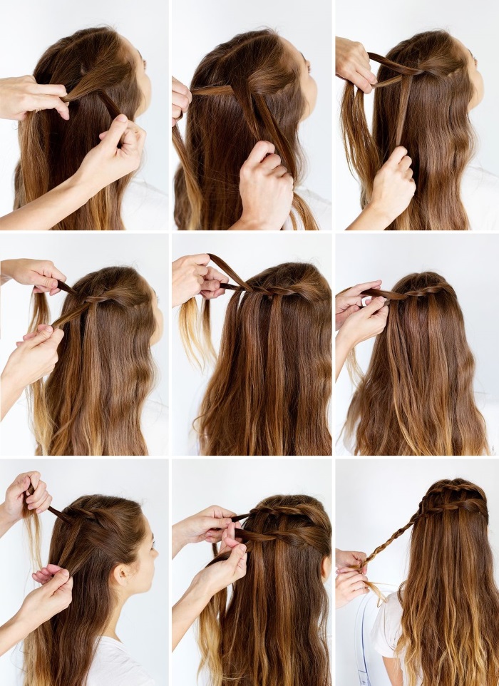 Hermosos peinados para cabello largo y mediano con tus propias manos. Quién es adecuado, cómo hacerlo. Instrucciones paso a paso con fotos y videos
