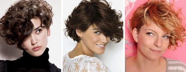 Cortes de pelo asimétricos para mujer para cabello corto para cara redonda, ovalada, triangular. Fotos, vistas frontal y posterior