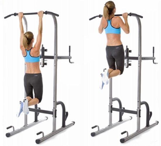 Exercices de base pour les femmes pour les muscles pectoraux avec haltères, haltères, kettlebell, expanseur, pour le poids corporel