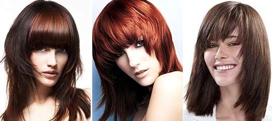 Bangs 2020 untuk rambut sederhana: serong, koyak, cantik, pendek, lata, asimetri. Trend fesyen dengan foto