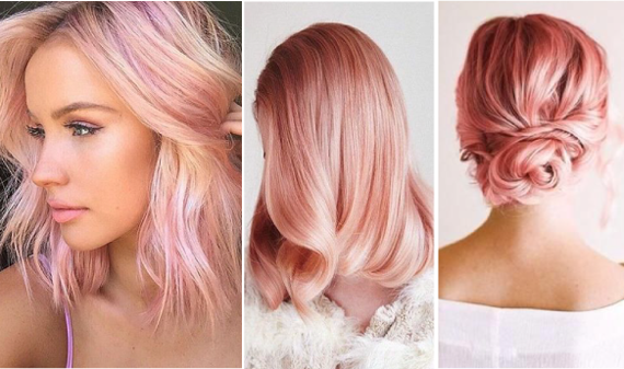 Пепељасто ружичаста боја косе.Ко одговара, како одабрати, добити жељену нијансу, боје и тонике, омбре технику, бојење крајева и плавушу. Фото