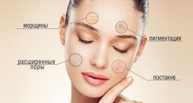 Výhody a poškodenia peelingu tváre: chemikálie, ovocné kyseliny, glykolová, hardvér, retinol, Jessner, kyselina jantárová, s vápnikom