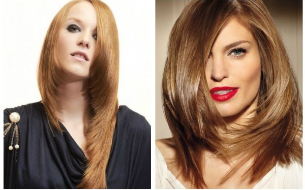 Talls de cabell elegants per a dona per a cabells llargs per tipus de cara, amb i sense serrell. Novetats 2020, foto
