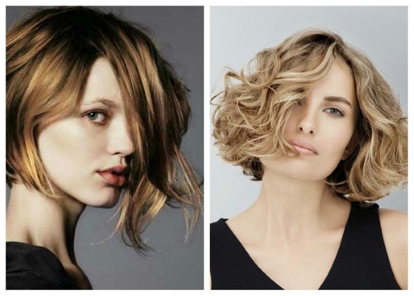 Talls de cabell de dona de moda el 2020 per a cabells curts. Vistes fotogràfiques, frontals i posteriors
