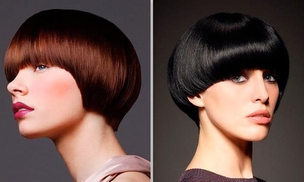 Talls de cabell de dona de moda el 2020 per a cabells curts. Vistes fotogràfiques, frontals i posteriors
