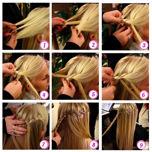Lindas tranças para cabelos longos para meninas e meninas. Instruções passo a passo sobre como tecer, fotos e padrões de tecelagem