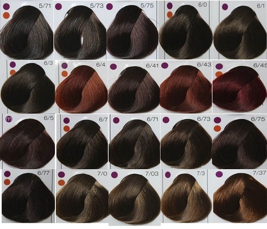 Londa Profesional. Arahan penjagaan rambut: palet warna cat, foto, syampu, lilin, perapi, produk gaya