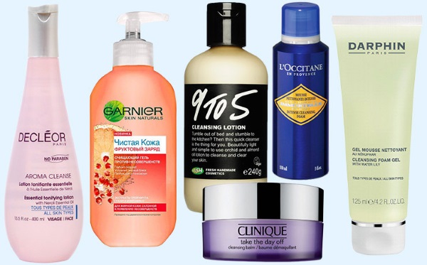 Hautpflegeprodukte für das Gesicht: kosmetische, professionelle, preiswerte Apotheke, Volksrezepte