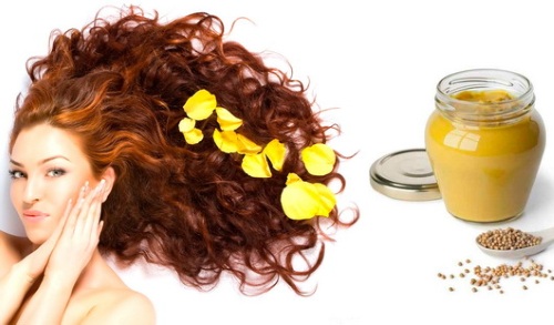 Topeng rambut dengan mustard untuk keguguran dan pertumbuhan rambut. Resipi dengan madu, gula, minyak burdock, telur. Berapa kerap anda boleh melakukannya. Gambar