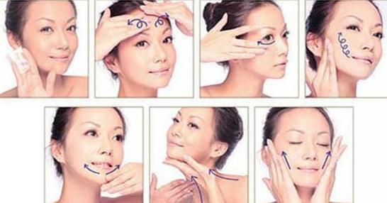Anti-wrinkle facial massage: Japanese Naging 10 taon na mas bata, Tibetan, Chinese, Zogan, acupressure upang higpitan ang hugis-itlog