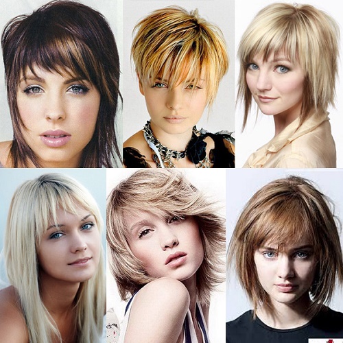 Các kiểu tóc mái dành cho tóc trung bình: cưới, trang trọng, dạ hội, đẹp, cho mọi ngày. Một bức ảnh