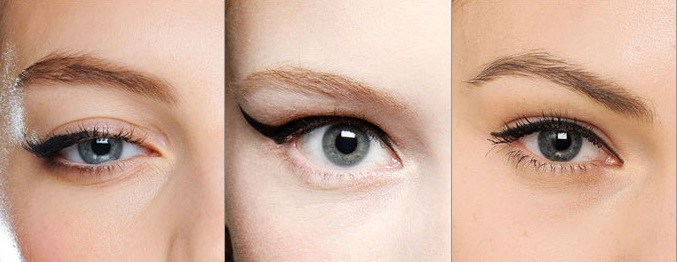 Permanente make-up van oogleden met arcering, pijlen, tussenwimper, schaduw, boven- en onderoogleden. Voor en na foto's, hoe lang, de gevolgen
