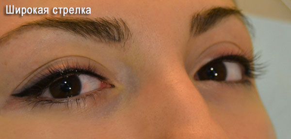 Permanentný make-up očných viečok tieňovaním, šípkami, mihalnicami, tieňmi, hornými a dolnými viečkami. Pred a po fotografiách, ako dlho, následky