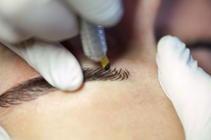 Eyebrow tattooing: hair method. Advantages and disadvantages, contraindications, implementation features, before and after photos