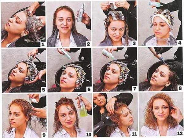 Tóc uốn: lọn lớn dành cho tóc trung bình. Hướng dẫn từng bước, hình ảnh. Cách tạo kiểu và phục hồi tóc