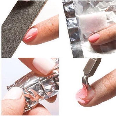 Cómo construir uñas con esmalte de gel en etapas para principiantes en casa